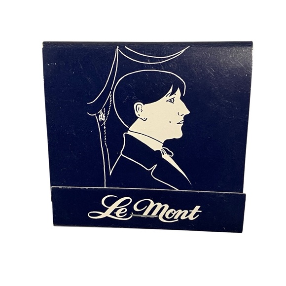 Le Mont Restaurant Pittsburgh PA Vintage Matchbook - Picture 1 of 5
